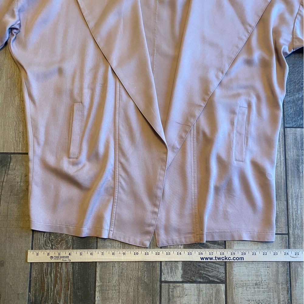 Lulu's Blush Pink Open Front Jacket - Picture 16 of 16